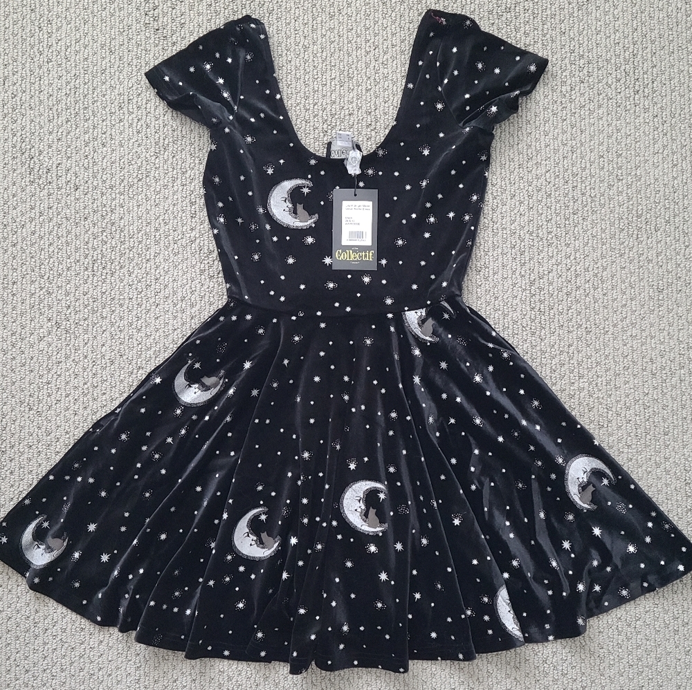 Collectif Lila Midnight Moon Dress